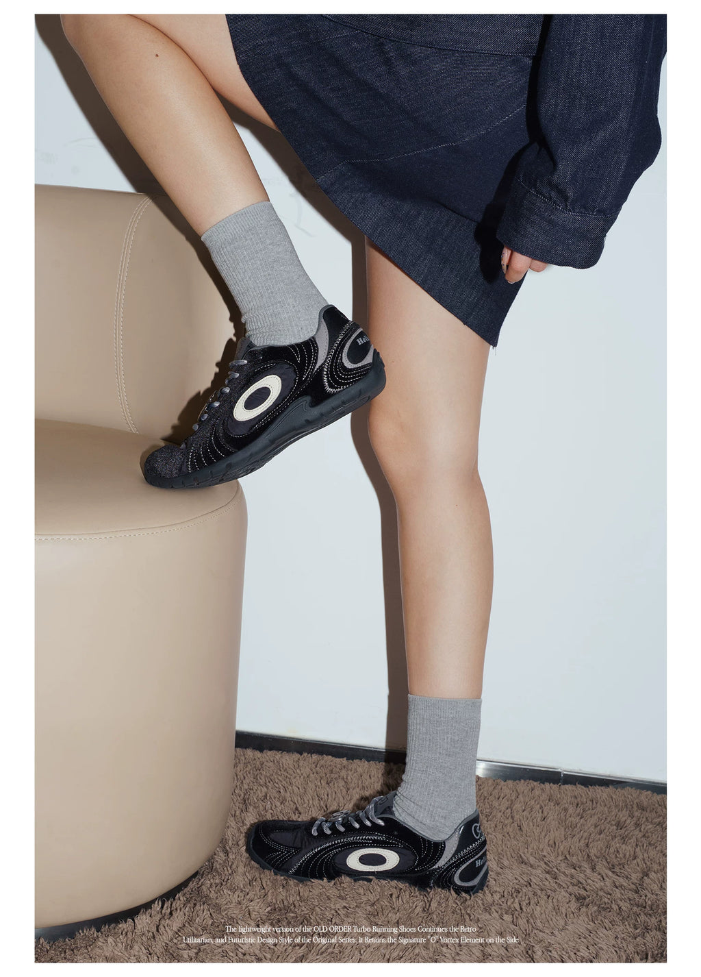 OLDORDER Thin-soled Casual Kitty Training Shoes