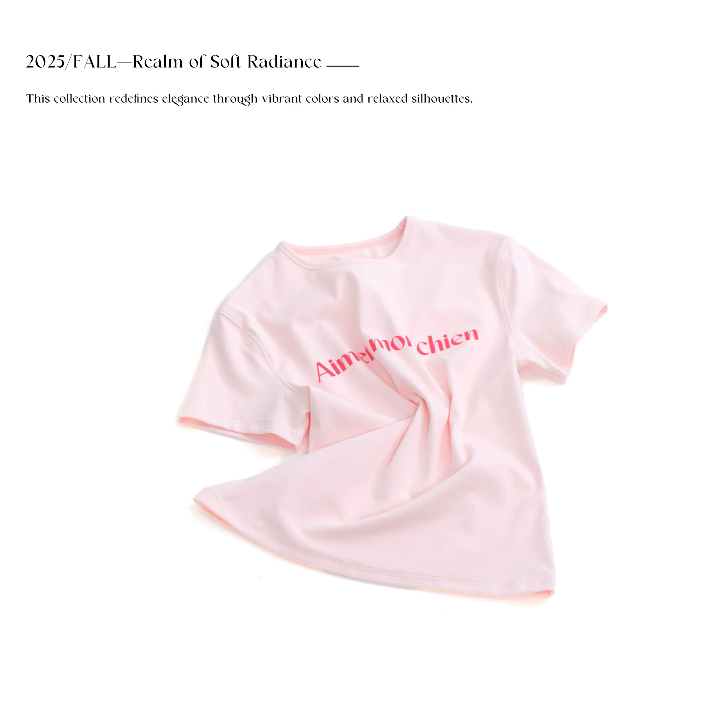 LINY LIBERTY Slim Fit and Thin Front Shoulder Tee