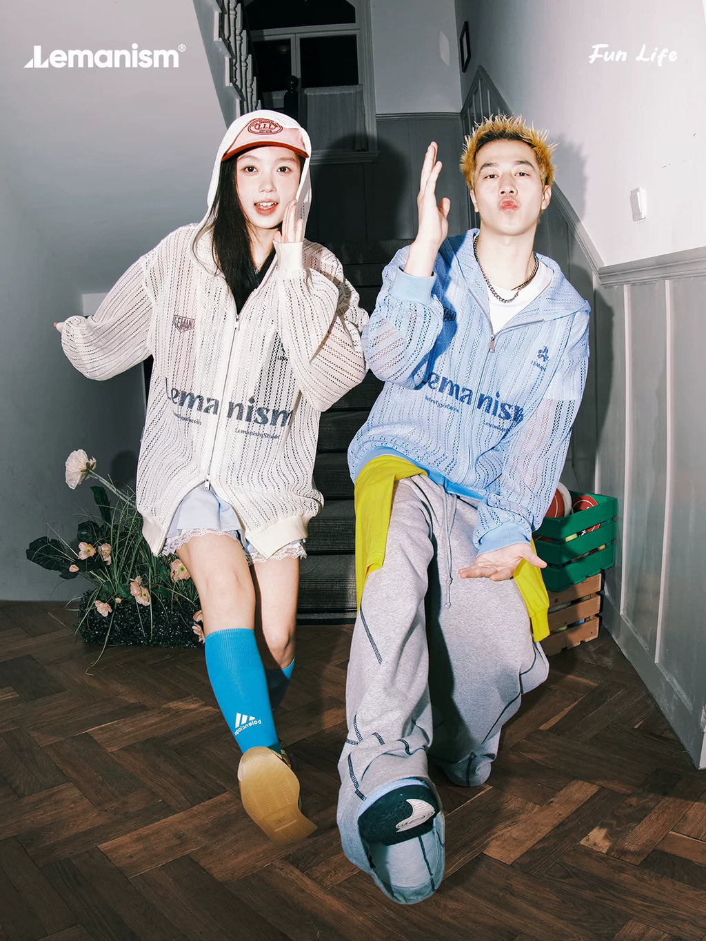 Lemanism Hollow Letter Long Sleeve