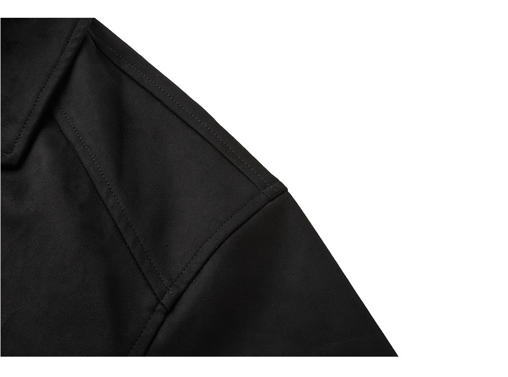 EME Vintage Plaid Short Wide Casual Jacket