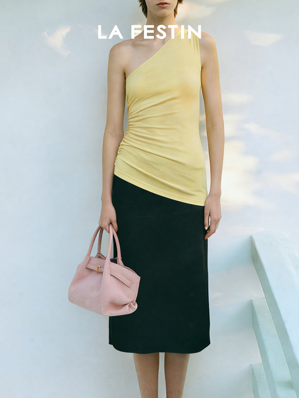 La Festin Suede Crossbody Bag