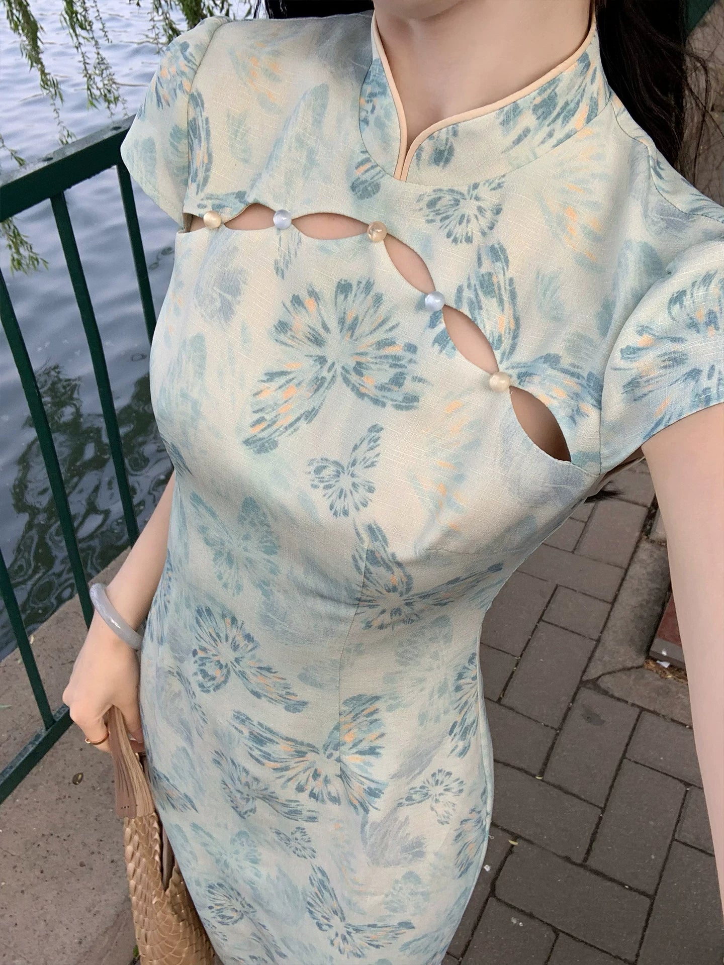 ZIHE Skeleton Slim-fit Dress