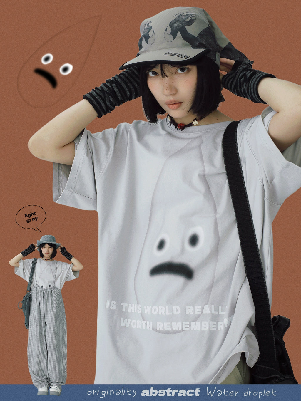 STILLYOU Creative Fun Abstract Print Tee