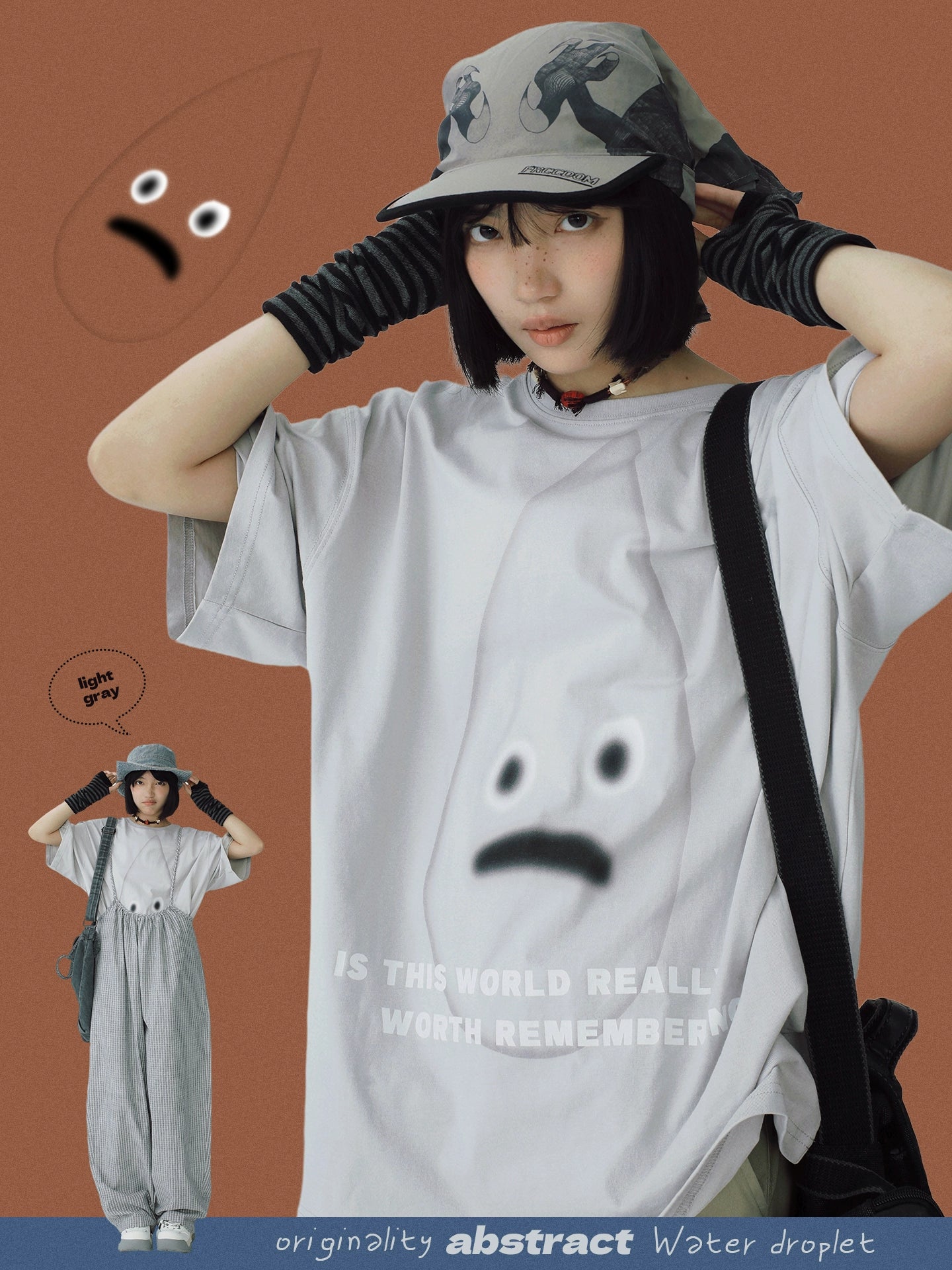 STILLYOU Creative Fun Abstract Print Tee