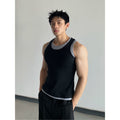 DAY NY I-shaped Fake Two-piece Slim-fit Vest