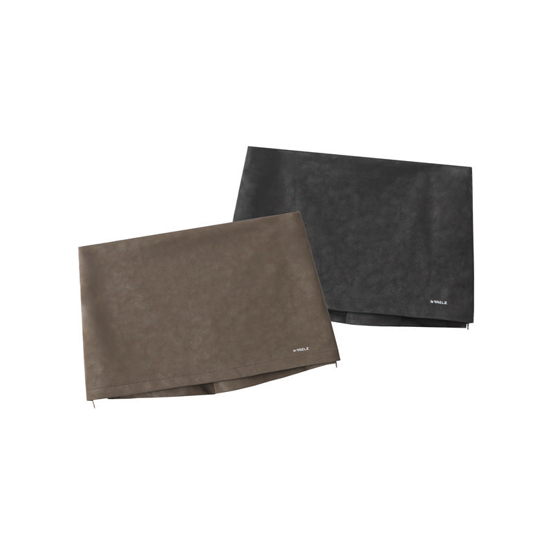 Nariele Split-ended Short Skirt Casual Hip Skirt