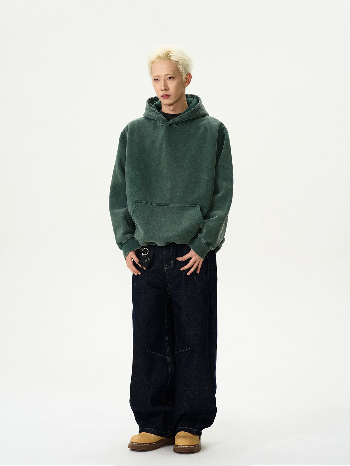 A PUEE Vintage Fleece Hooded Sweater