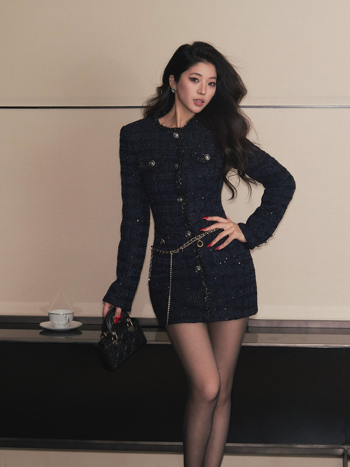 LLROGE Xiaoxiangfeng Jacket Dress