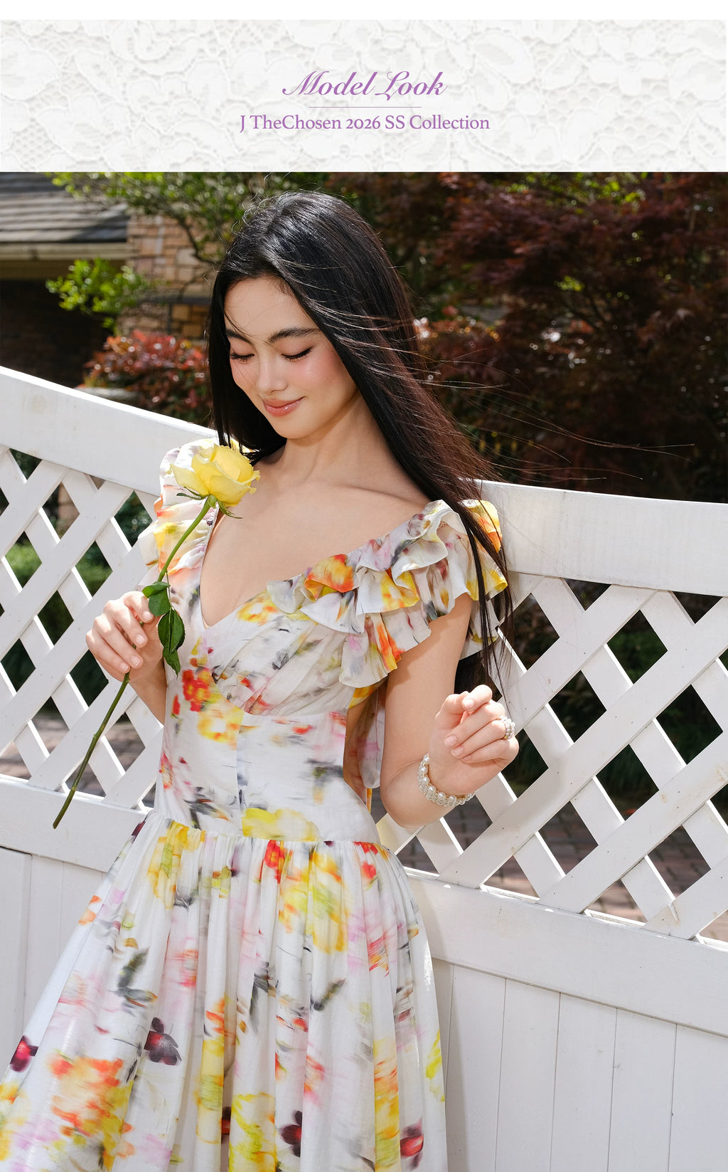 J TheChosen V-neck Waist Holiday Dress