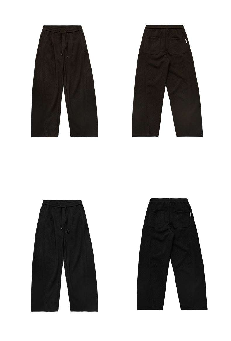 UNF Wool Thermal Structure Split Versatile Velvet Slacks