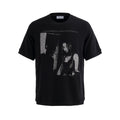 POH Threaded Sleeve Pendulum Light Rock Print Tee
