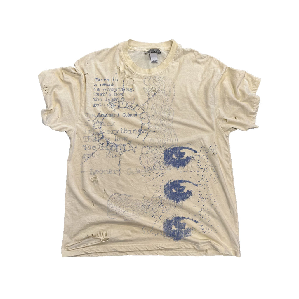 SHIBU Old Round Neck Casual Tee