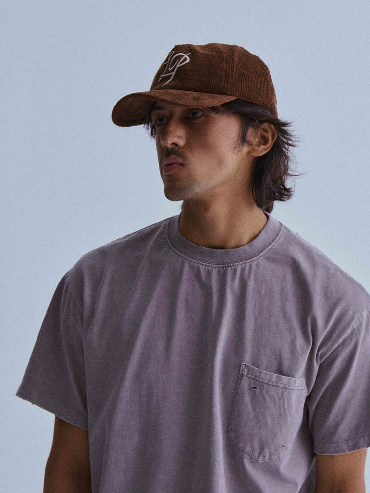 LIBERAFIT Corduroy Embroidered Baseball Cap