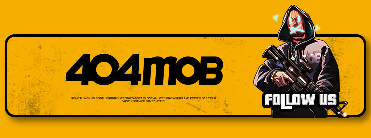 404MOB embroidered letter shorts