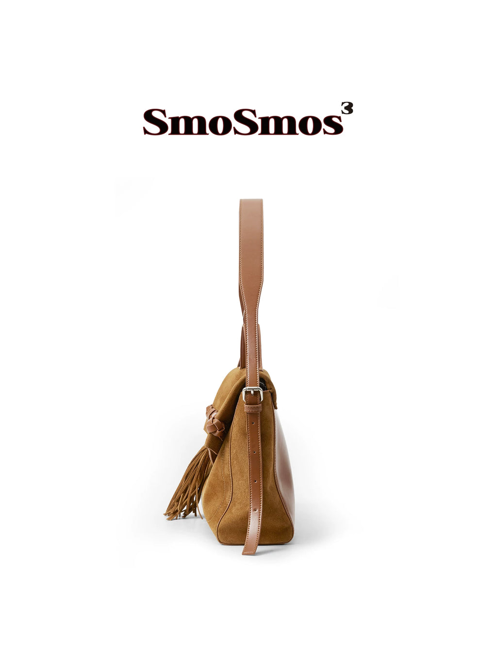 SmoSmos Retro Fringed Woven Shoulder Messenger Bag