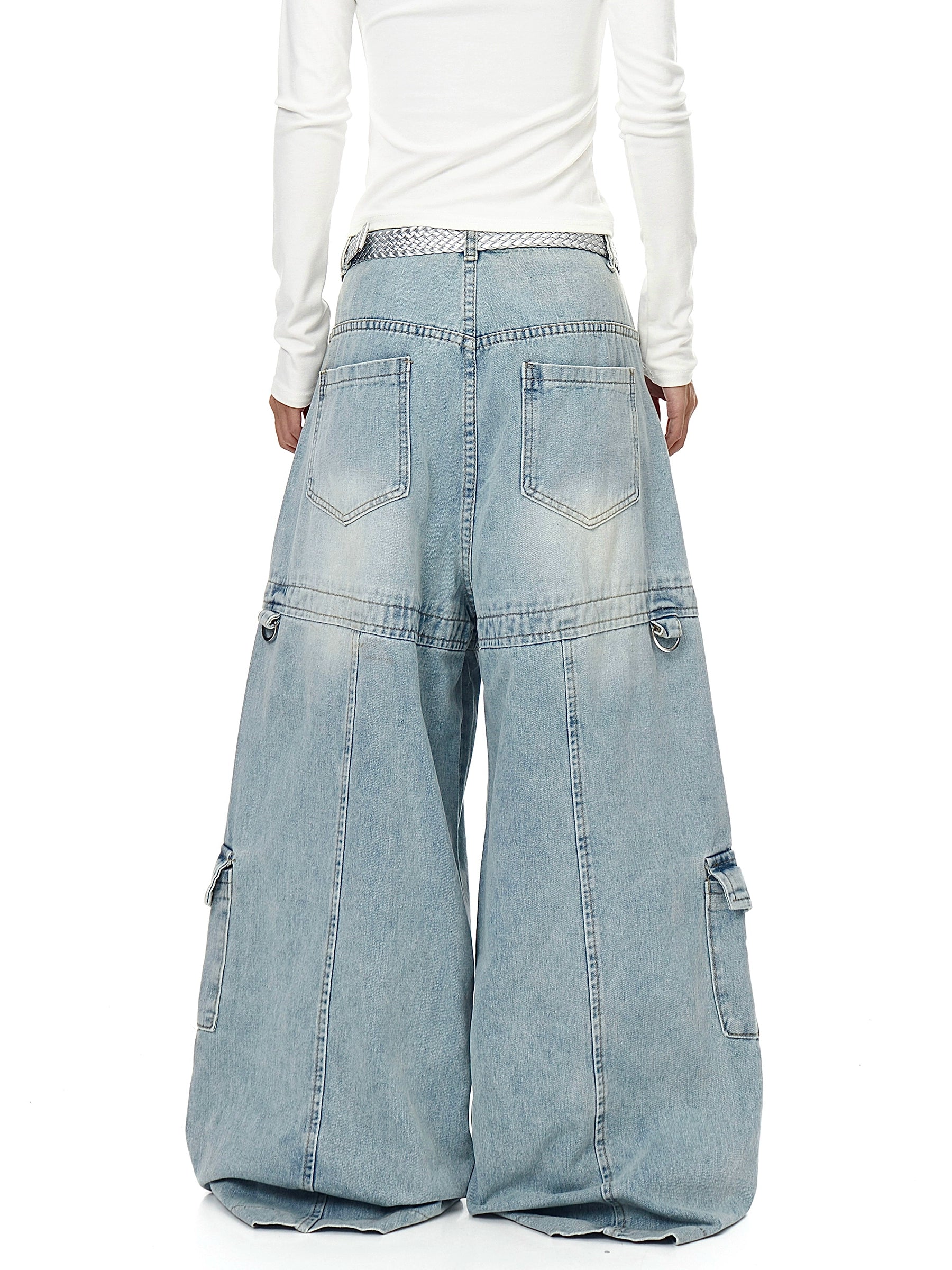 BLACKLISTS Streamer Multi-pocket Tooling Jeans