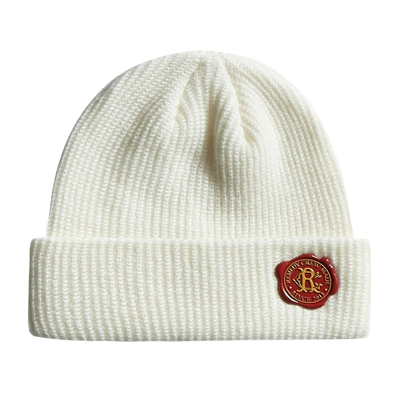 Remedy Badge Guochao wool hat