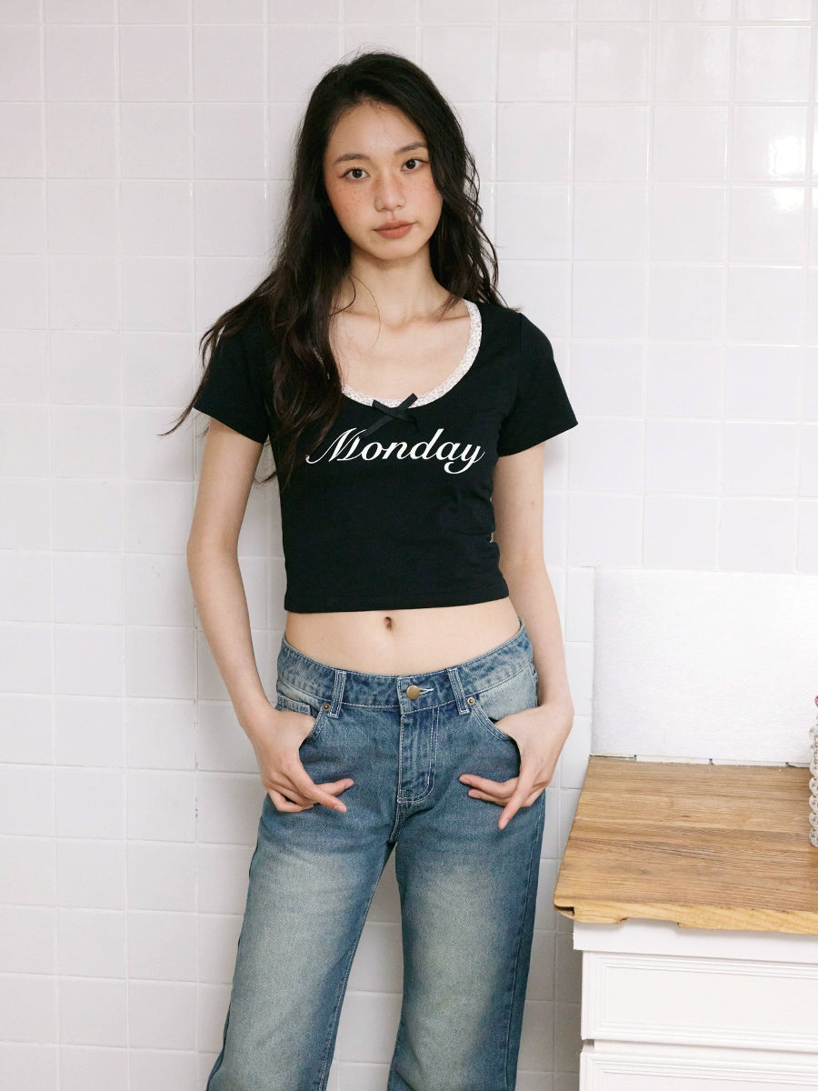 UnderStress Printed Round Neck Tee