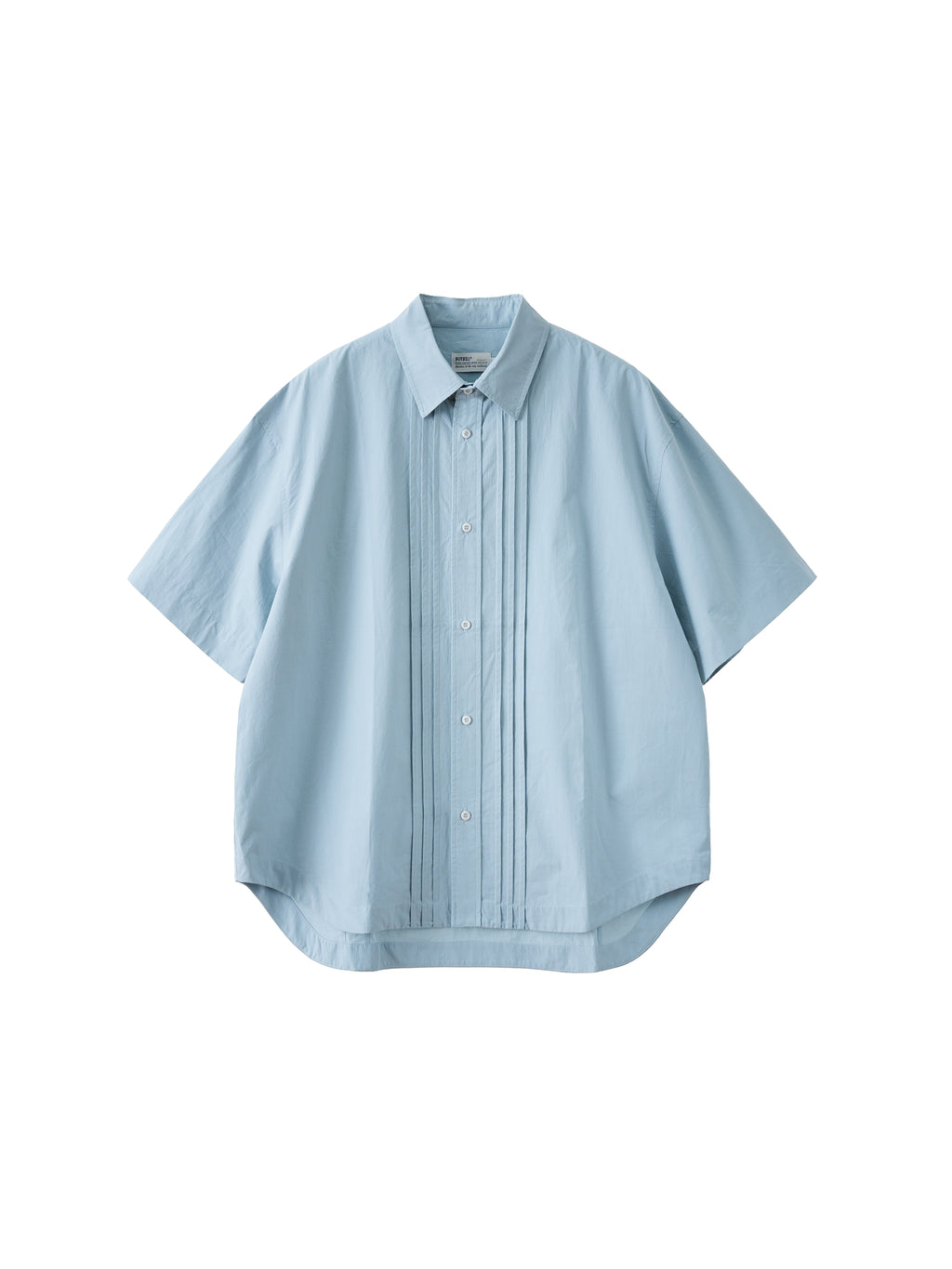 BUTTBILL Commuter Japanese organ pleated cotton Shirt