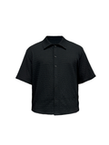 JCAESAR Skeleton Striped Short-sleeved Shirt