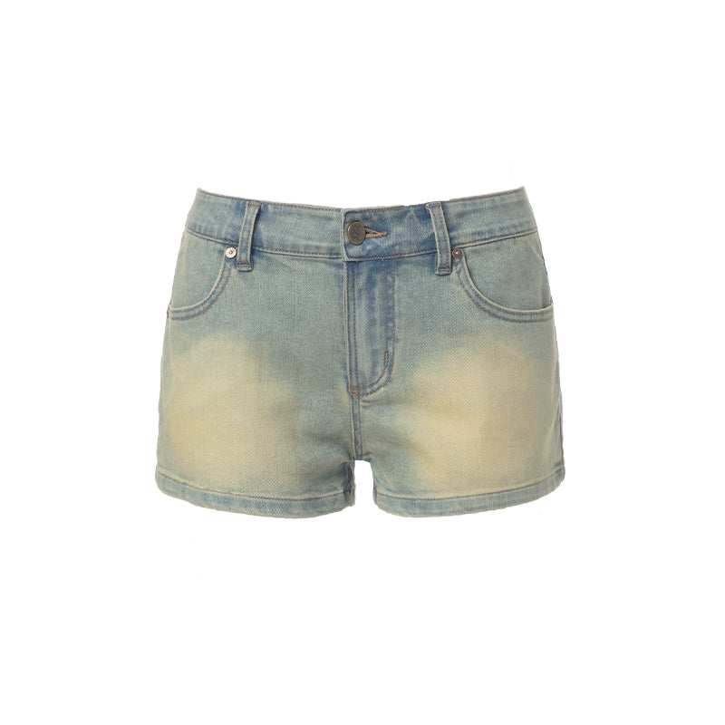 ABMY Sexy Hip-wrapped Denim Shorts