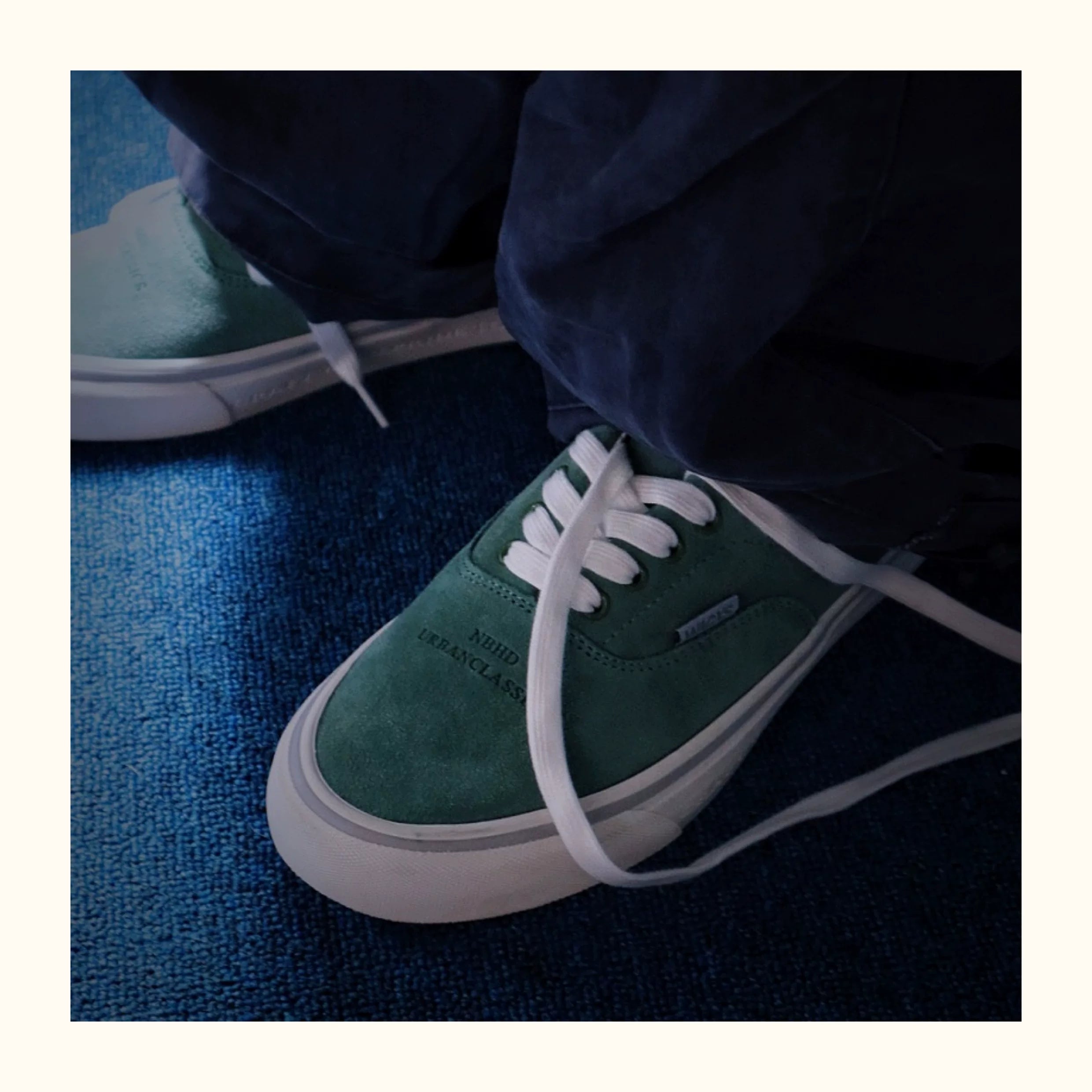 NBHD X VOWPROGRESS 4 Color Low Top Suede Fur Board Shoes
