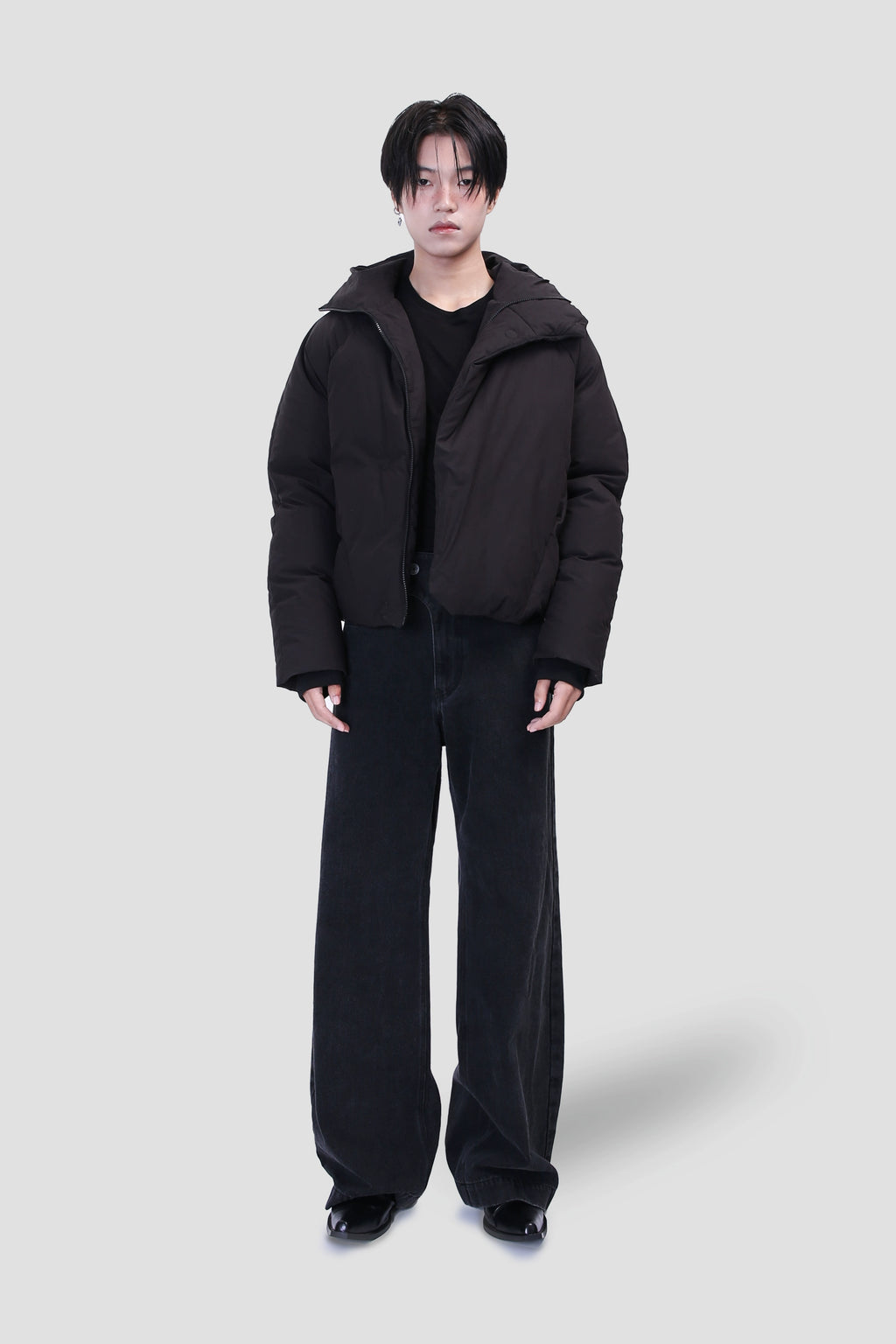 SOUTHFISH A-shaped Straight Slightly Wide-leg Jeans