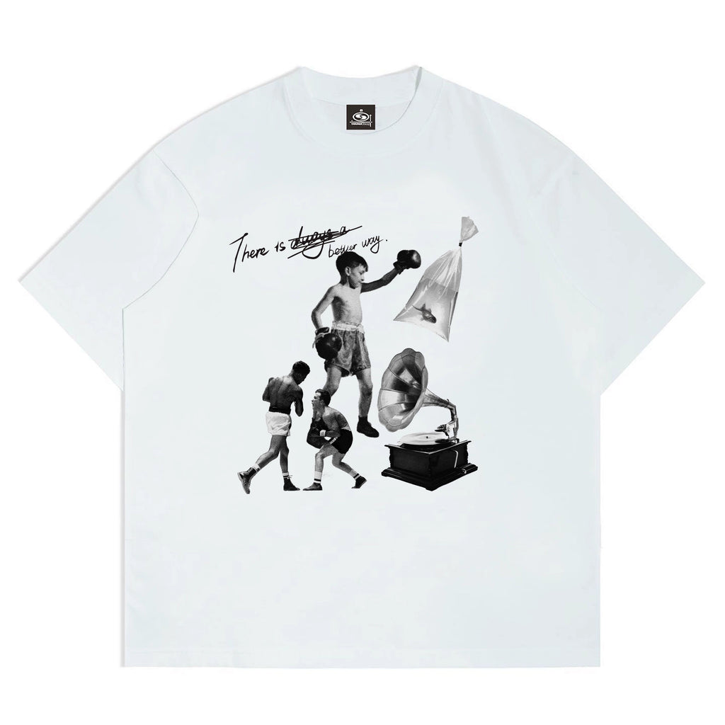 76th Human NMK Boxing Boy Heavy 100% Cotton Tee