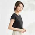 Giordano Cotton Temperament Round Neck Casual Tee