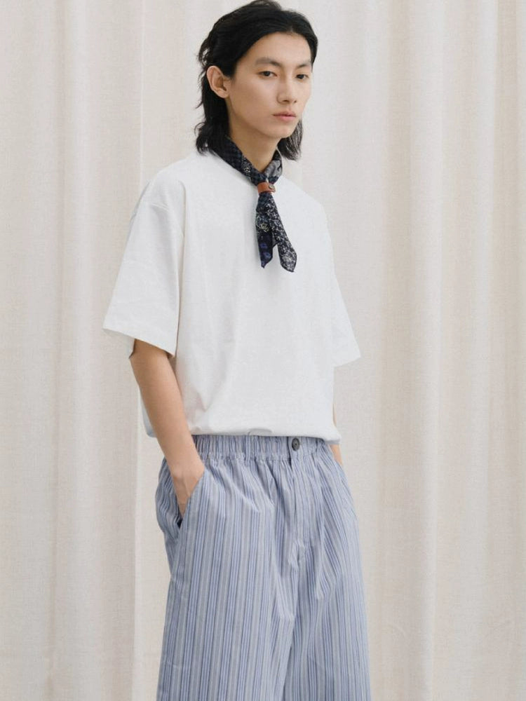 LIVINGTOWN Basic Versatile Simple Tee