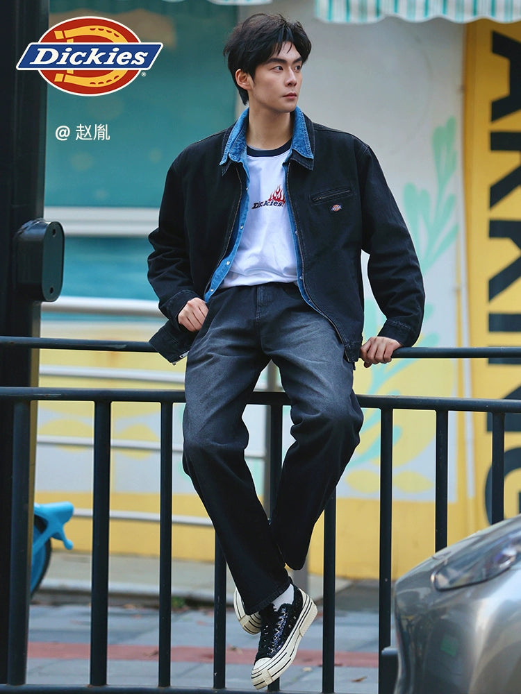 Dickies Straight Denim Multi-Pocket Overalls