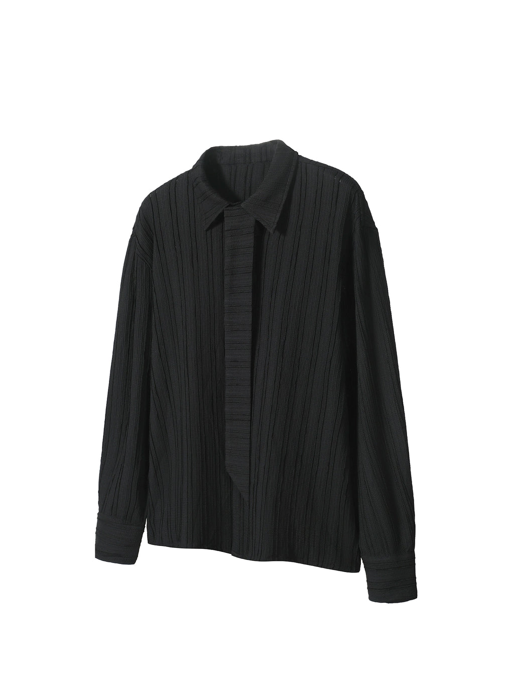 TZ Killer Versatile Loose Square Collar Long Sleeve Shirt