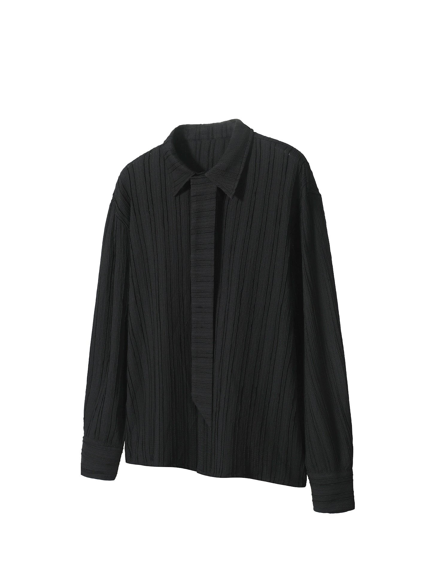 TZ Killer Versatile Loose Square Collar Long Sleeve Shirt