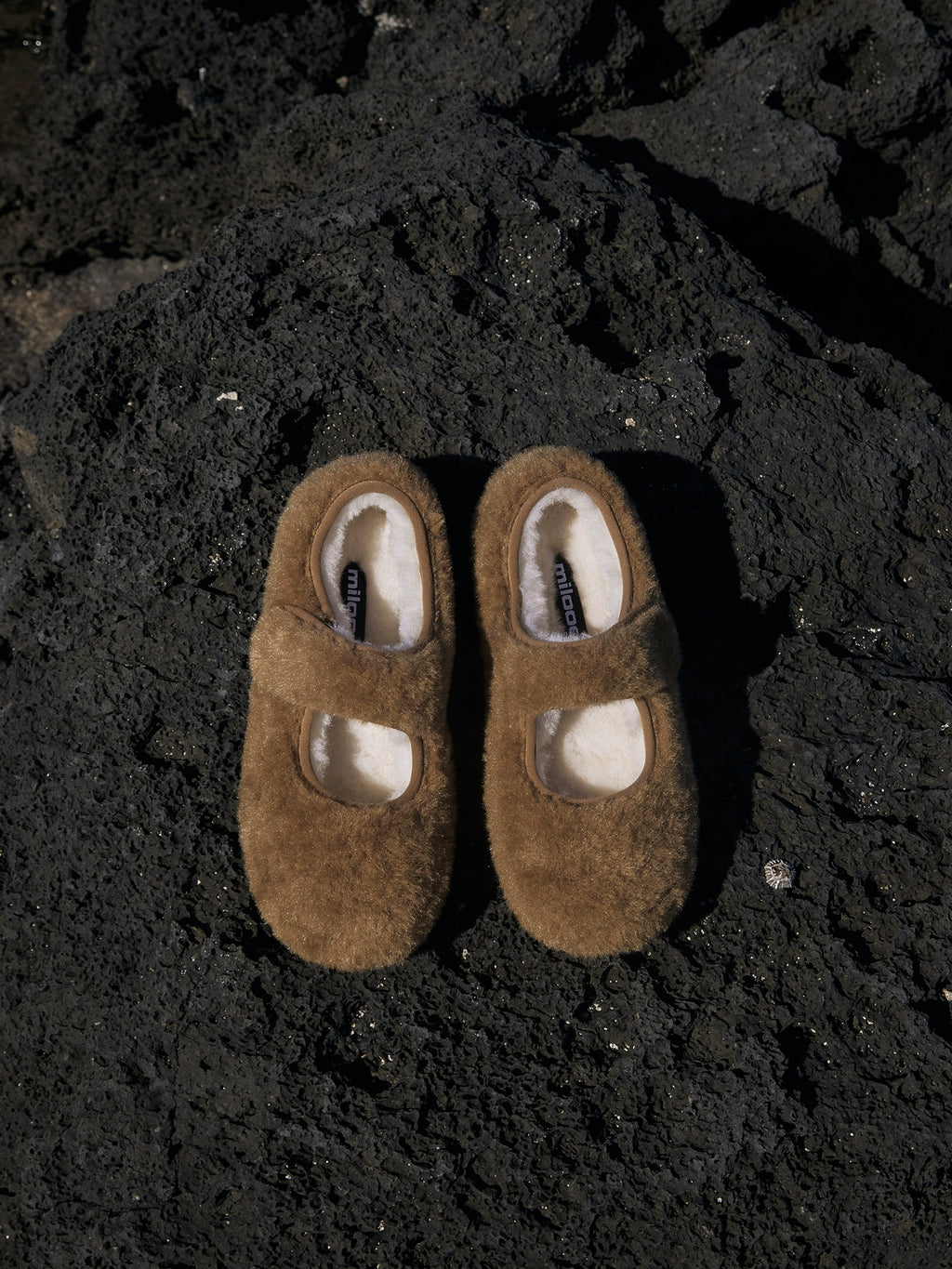 Milooey Soft-soled Velcro Bread Shoes