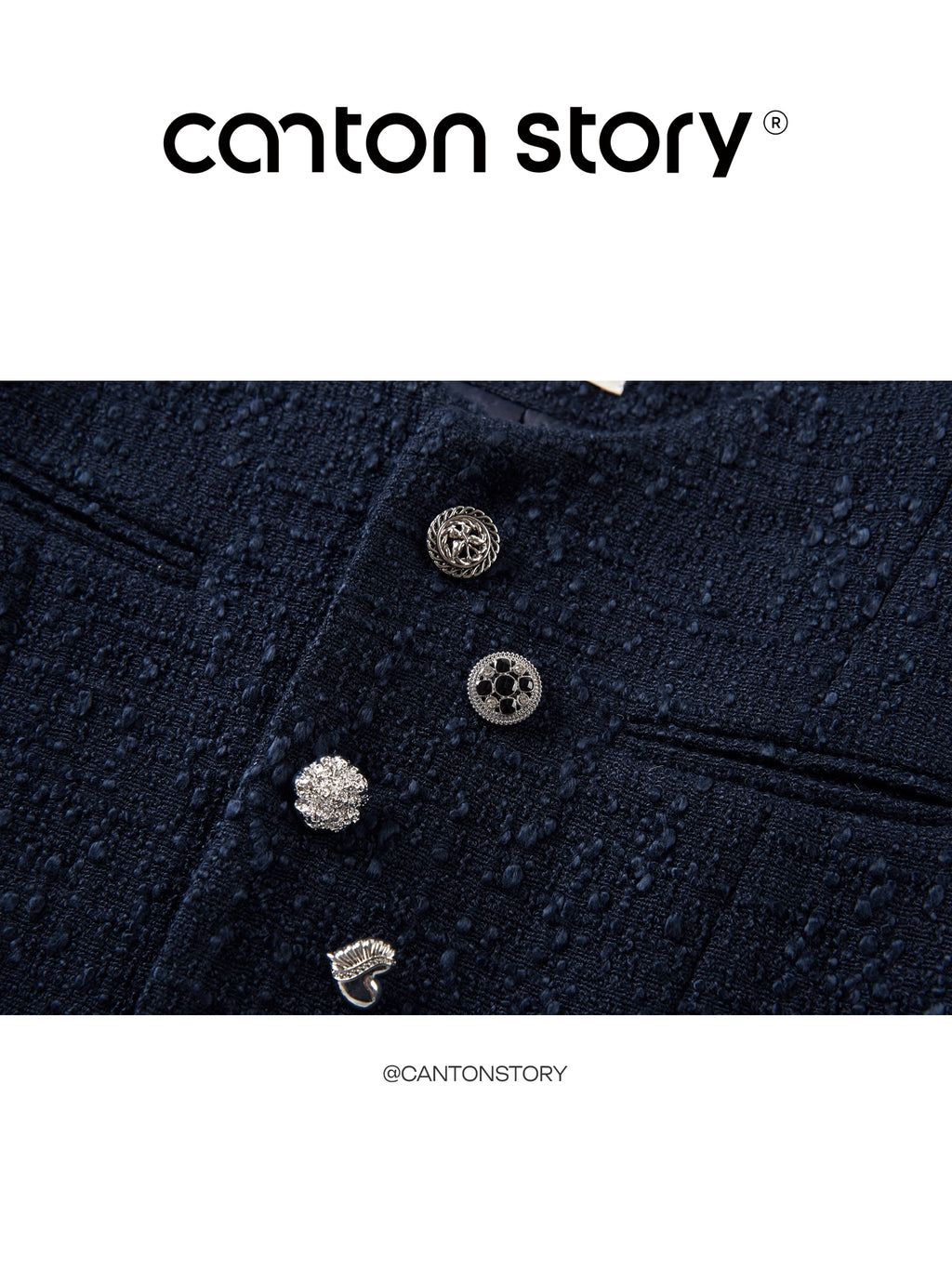 Cantonstory Xiaoxiangfeng Fashion Short Jacket