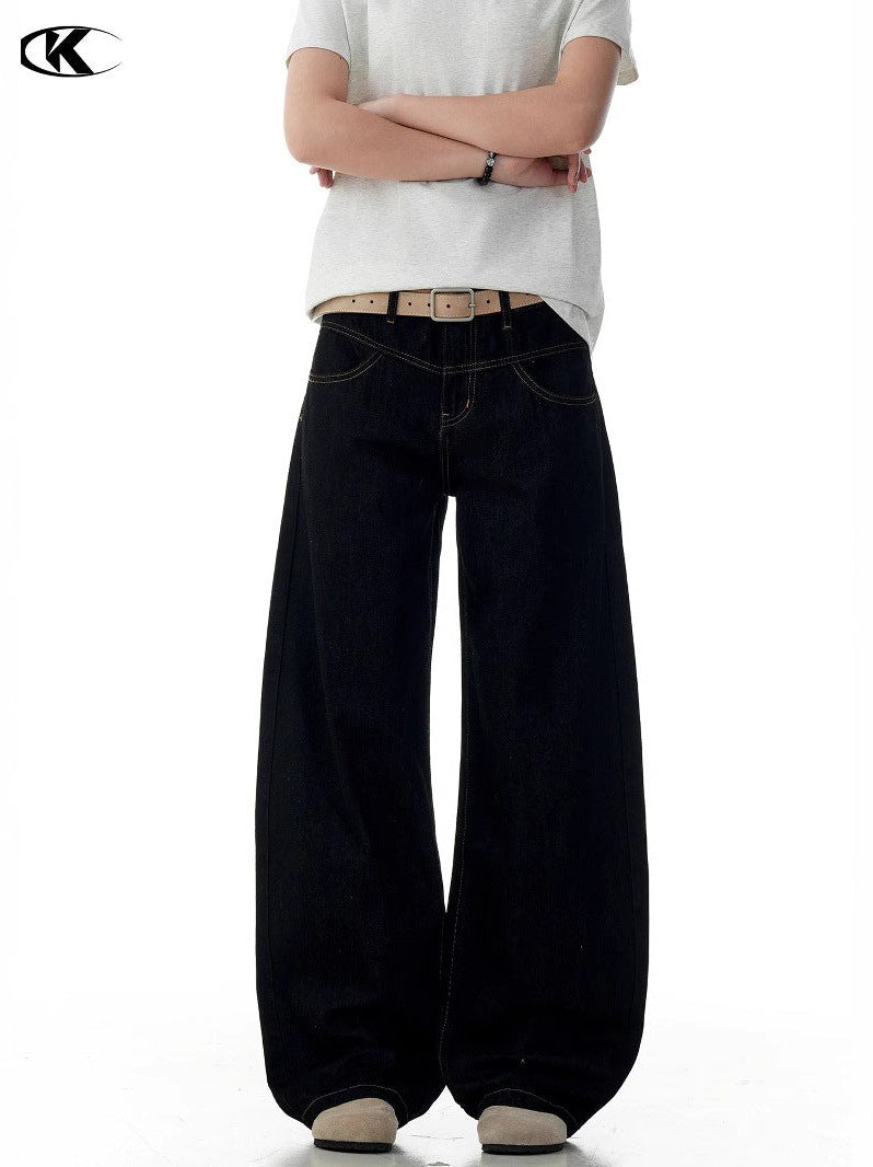 11KN Vintage Topstitch Scimitar Jeans