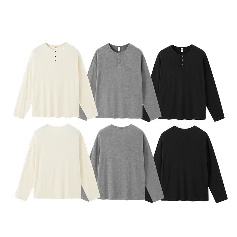 Inflation Lazy Henry Casual Long Sleeves