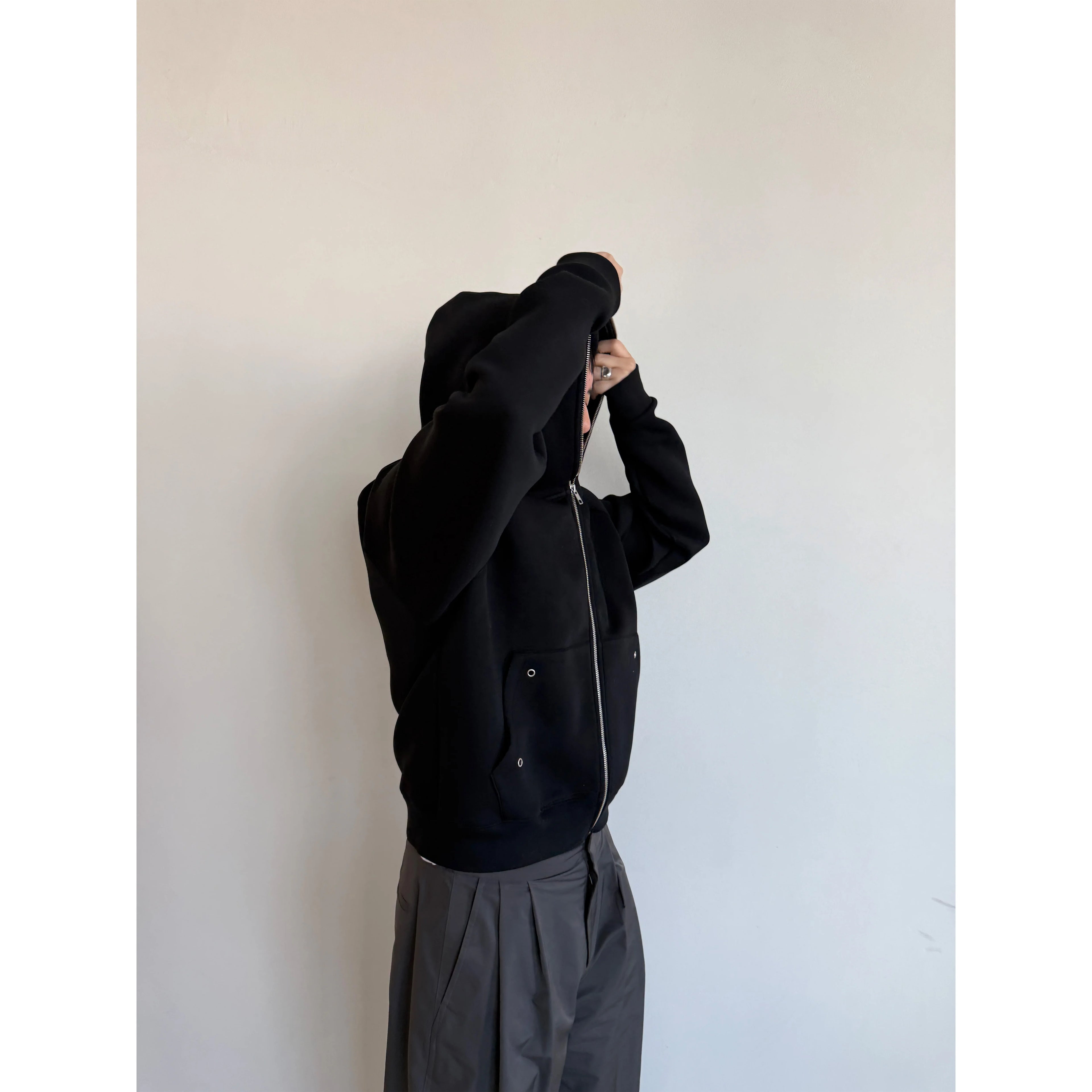 Anniehal Casual Versatile Full Zip Sweater