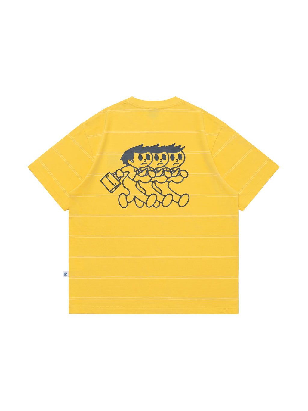 BENT IDEA Casual Striped Loose Tee