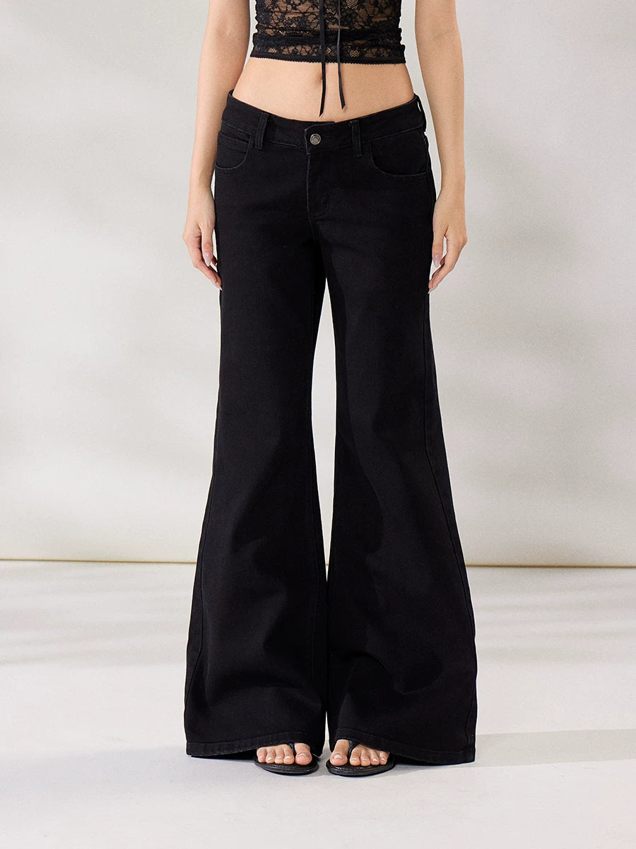 WITHMIN Low-rise, Slimming, Slightly Flared Straight-leg Pants