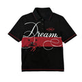 PAIKI Retro Lapel Polo Casual Tee
