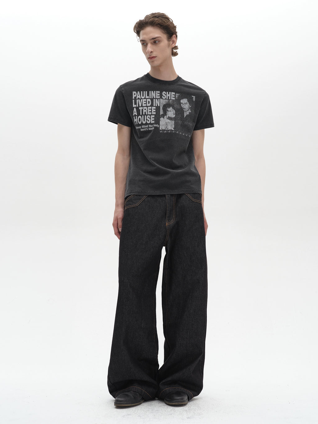 POH Skin-friendly Breathable Casual Tee