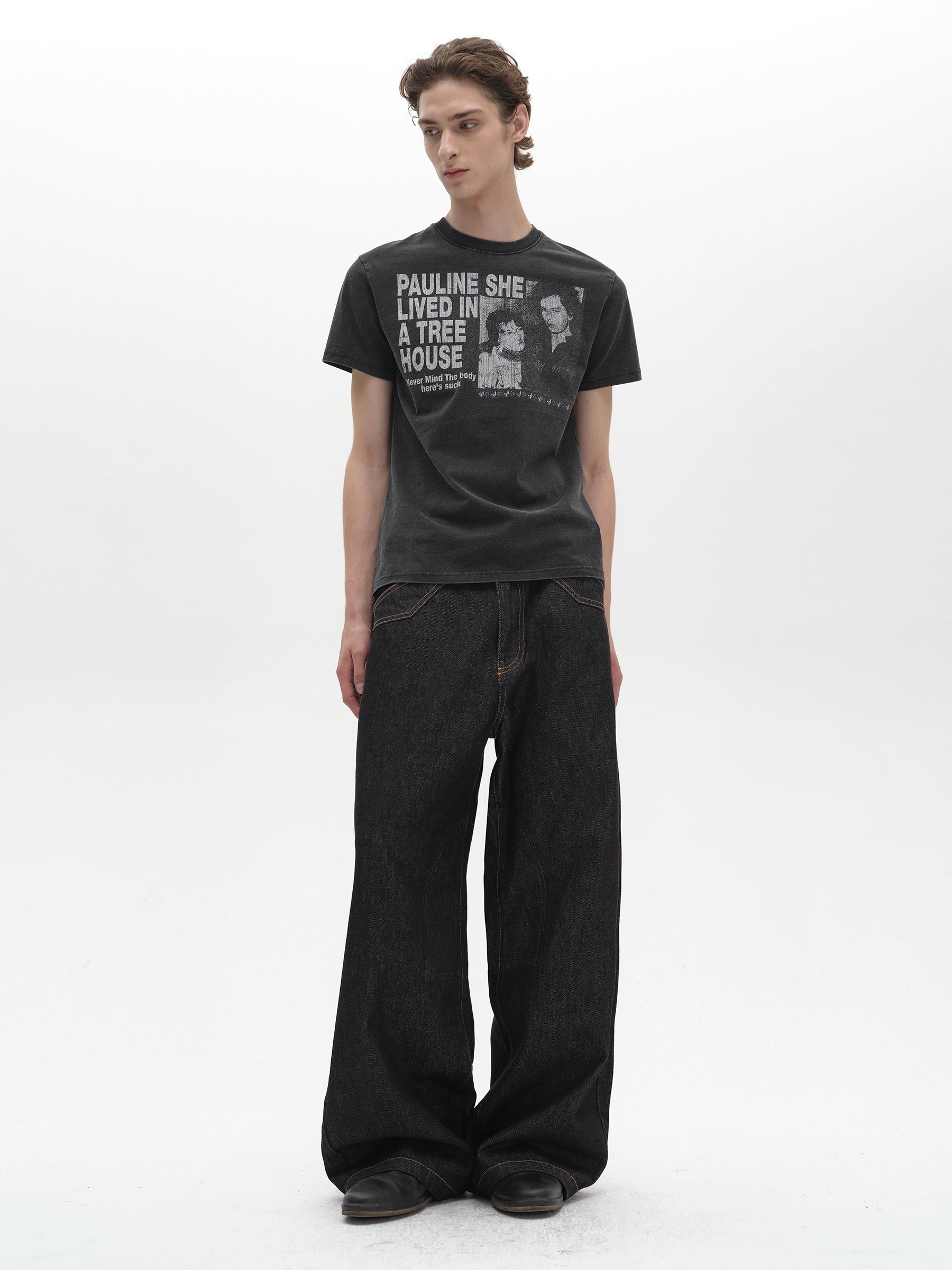 POH Skin-friendly Breathable Casual Tee