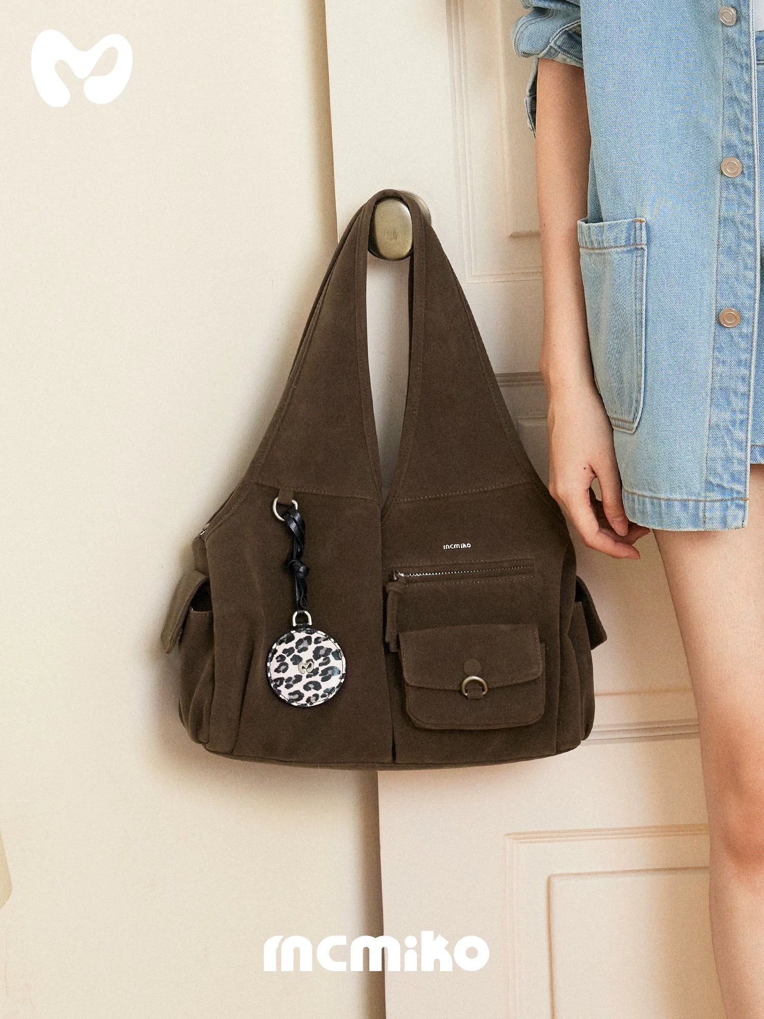 Mcmiko Vintage Large Capacity Shoulder Bag