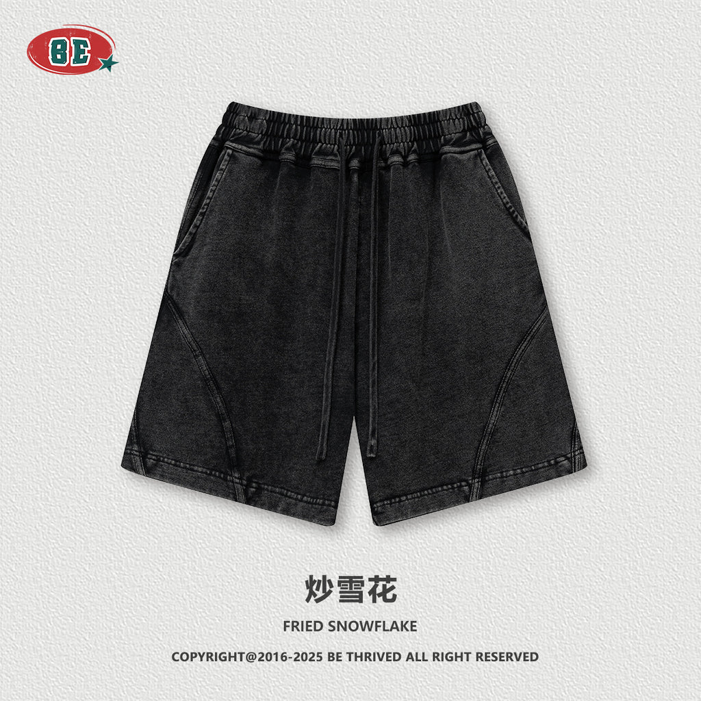 BE tide fried snowflake Shorts