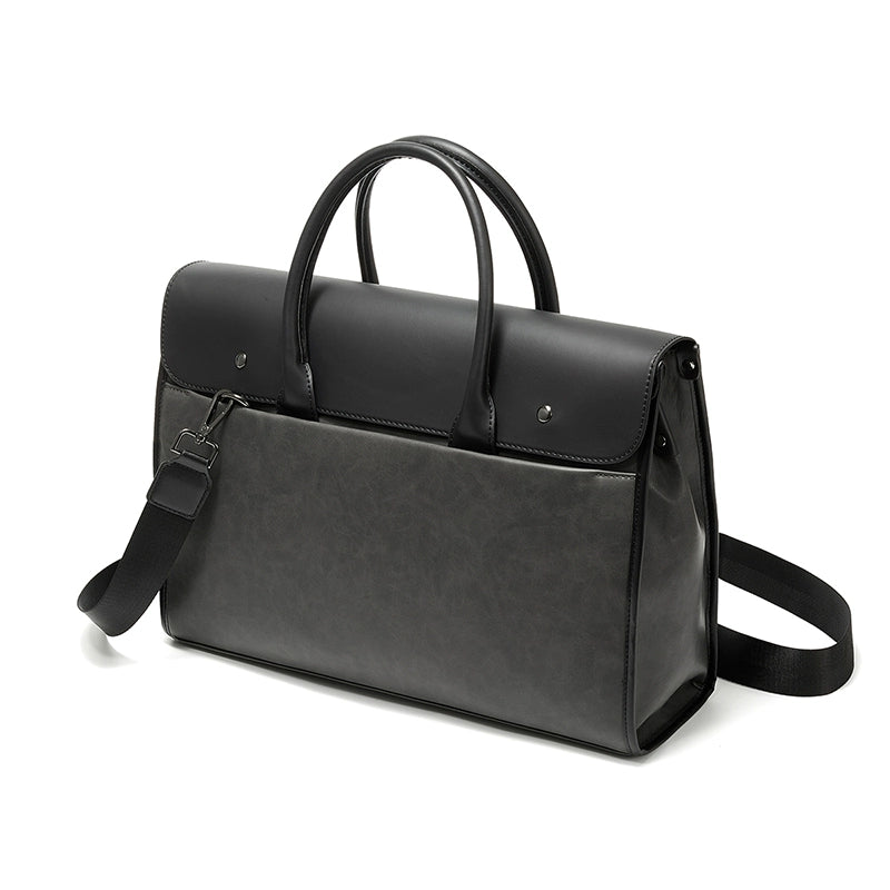 YADAMUI Crazy Horse Portable Retro Business Large Capacity Crossbody Shoulder Bag