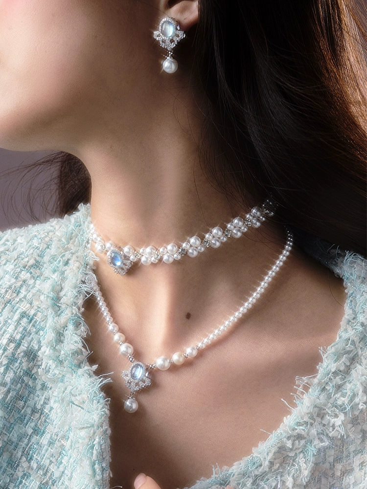 ParanoidP Premium Light Luxury Pearl Necklace