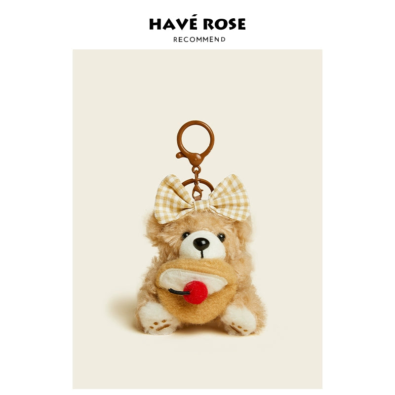 HAVEROSE Baked Bear Bag Pendant