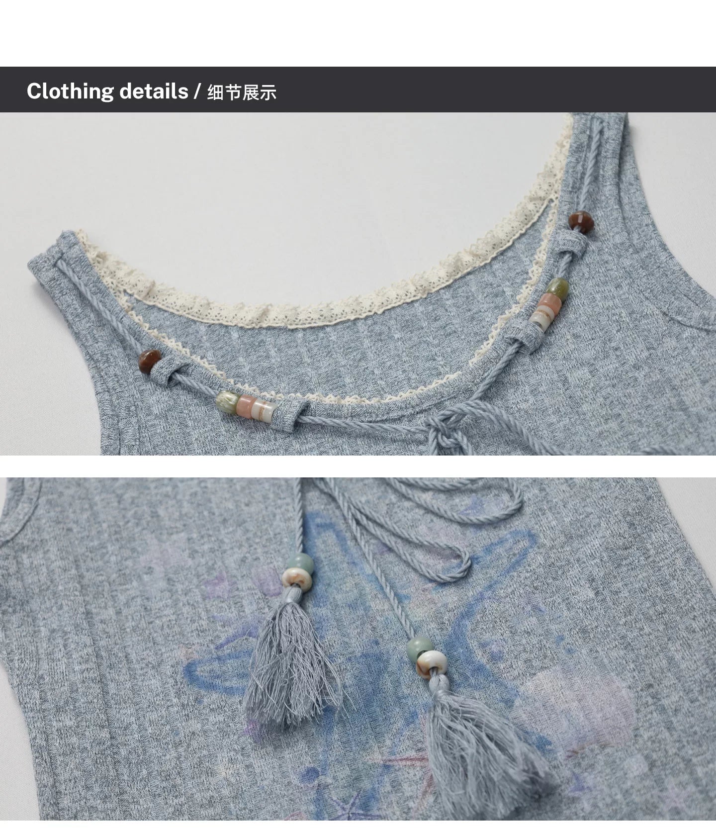 Girlyhalo Slim-fit Knitted Vest