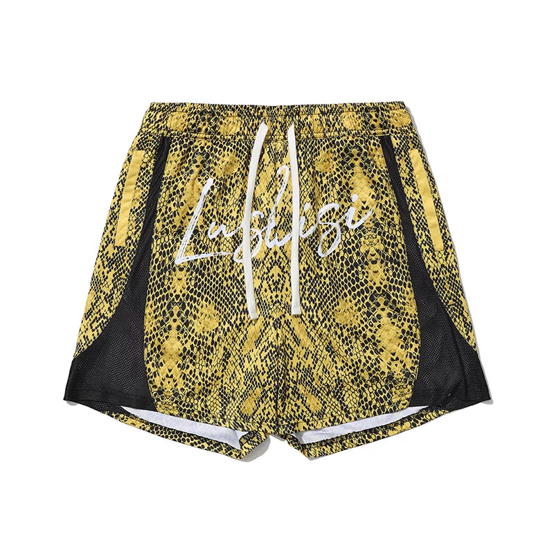 LUSHISI Breathable Moisture Wicking Sports Shorts
